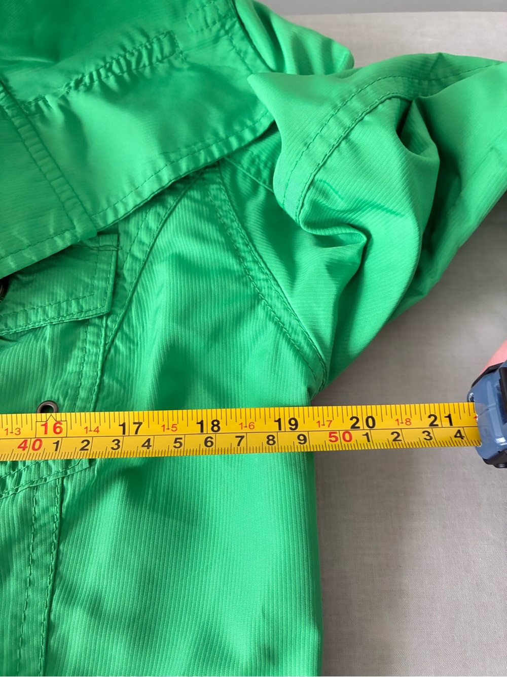 Hurley Women's Green Double Breasted Utility Jacket - Picture 10 of 11